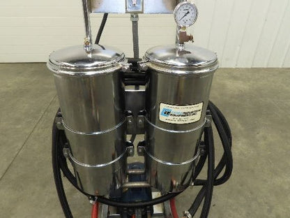 Como Filtration 210 Portable Filter Cart Hydraulic 11GPM 120V 3/4 Hp EDM
