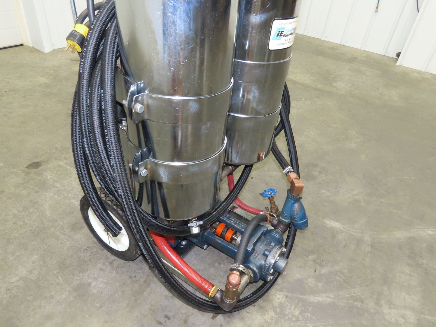 Como Filtration 210 Portable Filter Cart Hydraulic 11GPM 120V 3/4 Hp EDM