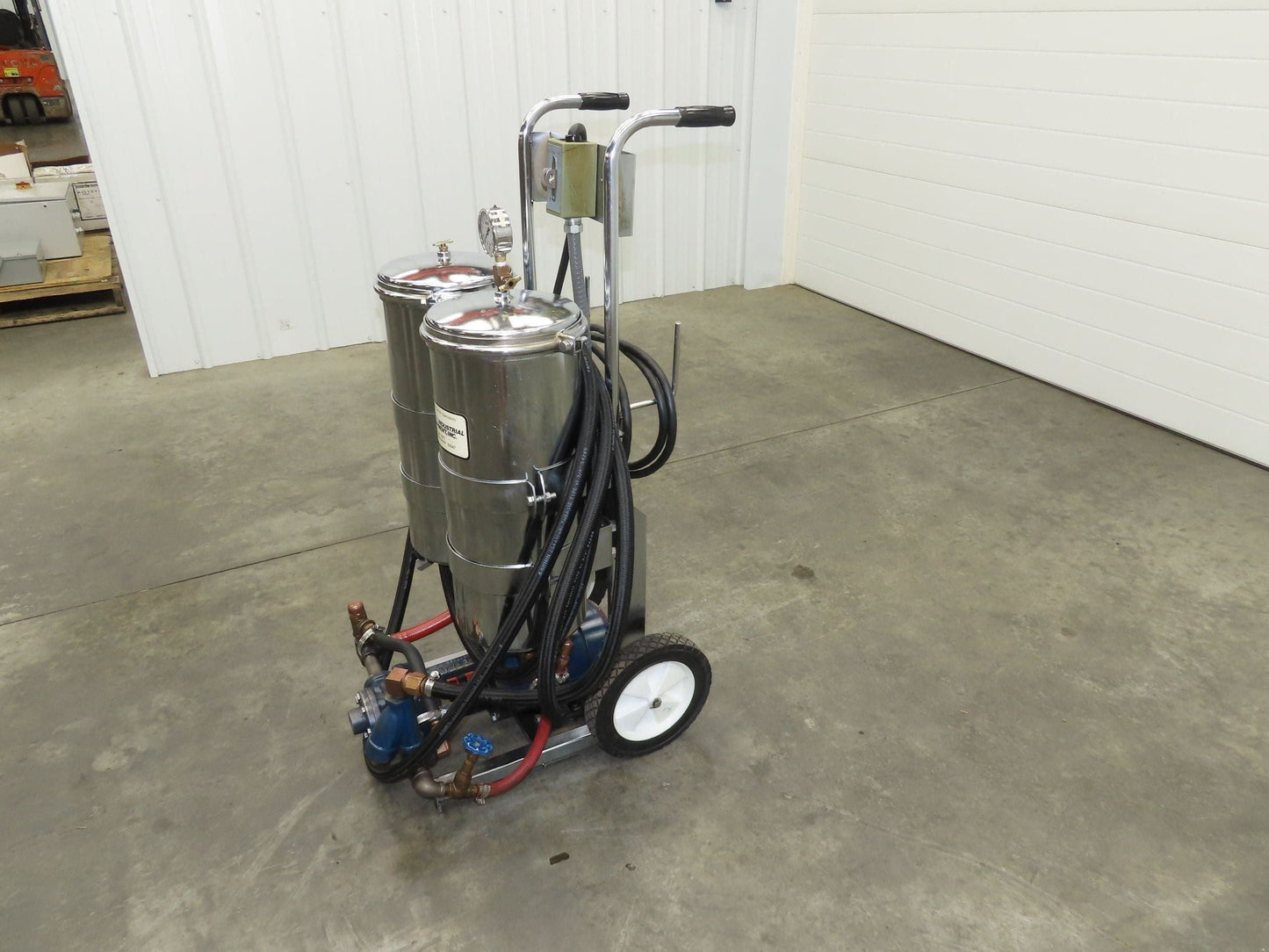 Como Filtration 210 Portable Filter Cart Hydraulic 11GPM 120V 3/4 Hp EDM