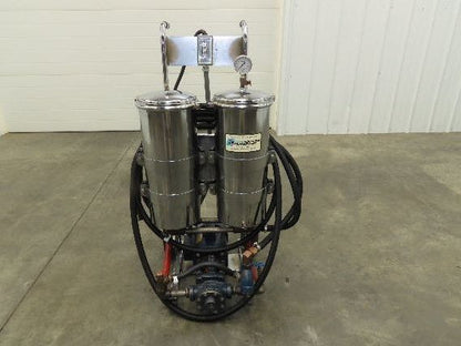 Como Filtration 210 Portable Filter Cart Hydraulic 11GPM 120V 3/4 Hp EDM