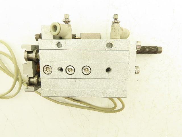 SMC MXQ16L-30B Pneumatic Air Slide Table Guide Cylinder 16mm Bore 30mm Stroke