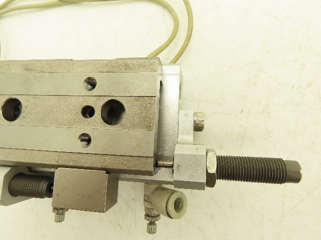 SMC MXQ16L-30B Pneumatic Air Slide Table Guide Cylinder 16mm Bore 30mm Stroke