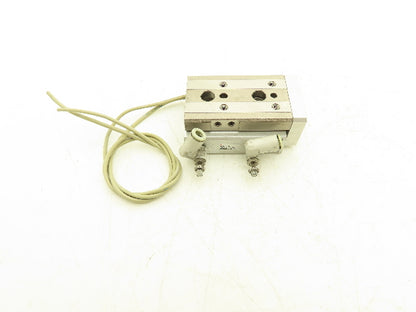 SMC MXQ16-10 Pneumatic Air Slide Table Guide Cylinder 16mm Bore 10mm Stroke