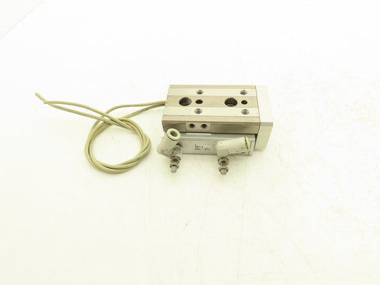 SMC MXQ16-10 Pneumatic Air Slide Table Guide Cylinder 16mm Bore 10mm Stroke