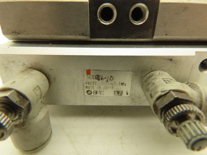 SMC MXQ16-10 Pneumatic Air Slide Table Guide Cylinder 16mm Bore 10mm Stroke