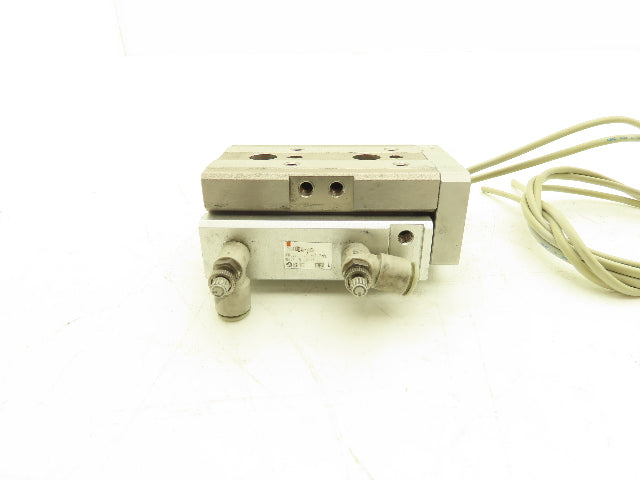SMC MXQ16-10 Pneumatic Air Slide Table Guide Cylinder 16mm Bore 10mm Stroke