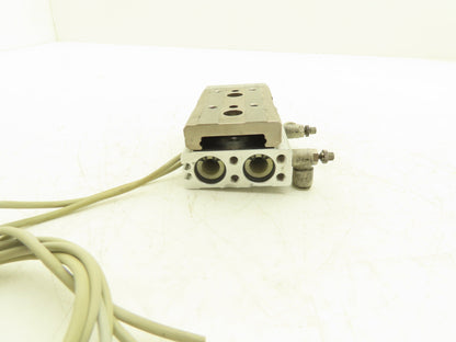 SMC MXQ16-10 Pneumatic Air Slide Table Guide Cylinder 16mm Bore 10mm Stroke
