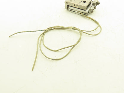 SMC MXQ16-10C Pneumatic Air Slide Table Cylinder w/Stops 16mm Bore 10mm Stroke