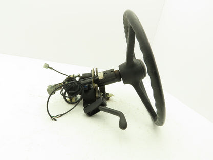 Hyster E60Z Forklift Steering Wheel with Sensors Forward Reverse Control