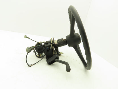 Hyster E60Z Forklift Steering Wheel with Sensors Forward Reverse Control