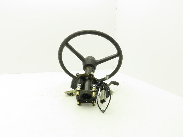 Hyster E60Z Forklift Steering Wheel with Sensors Forward Reverse Control