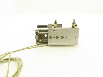SMC MXQ20L-50BS Pneumatic Air Slide Table Guide Cylinder 20mm Bore 50mm Stroke