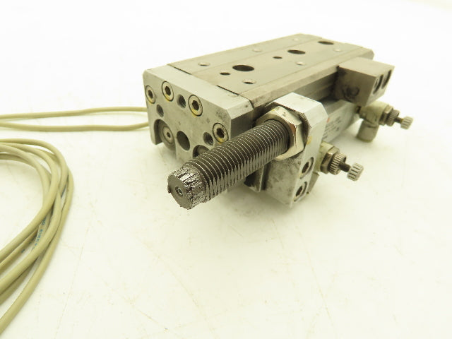 SMC MXQ20L-50BS Pneumatic Air Slide Table Guide Cylinder 20mm Bore 50mm Stroke