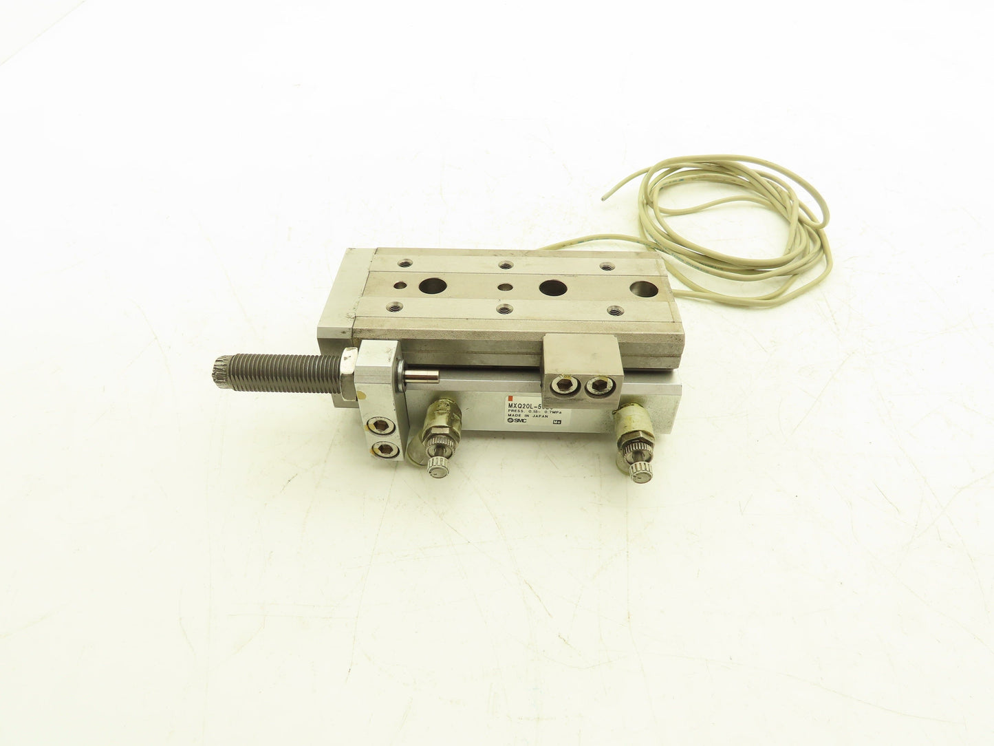 SMC MXQ20L-50BS Pneumatic Air Slide Table Guide Cylinder 20mm Bore 50mm Stroke