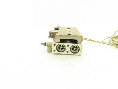 SMC MXQ20L-50BS Pneumatic Air Slide Table Guide Cylinder 20mm Bore 50mm Stroke