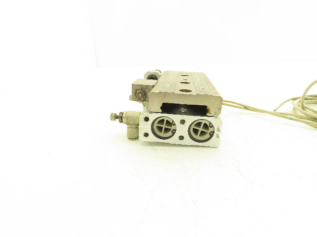 SMC MXQ20L-50BS Pneumatic Air Slide Table Guide Cylinder 20mm Bore 50mm Stroke