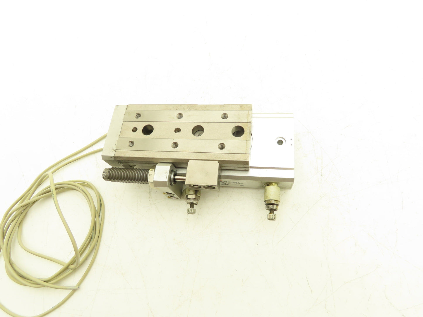 SMC MXQ20L-50BS Pneumatic Air Slide Table Guide Cylinder 20mm Bore 50mm Stroke