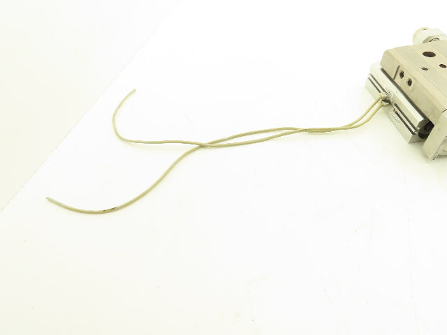 SMC MXQ25L-20A Pneumatic Air Slide Table Cylinder w/Stops 25mm Bore 20mm Stroke