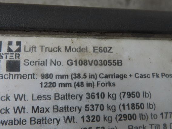 Danaher Motion TSW 112/4-195 DC Hydraulic Pump Motor Hyster E60Z Forklift 36/48V