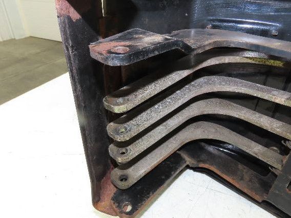 Hyster E60Z Forklift Sideshift 4 Lever Controls And Model Label