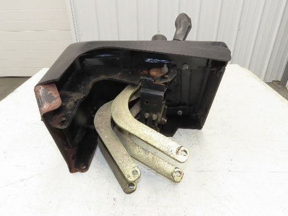 Hyster E60Z Forklift Sideshift 4 Lever Controls And Model Label