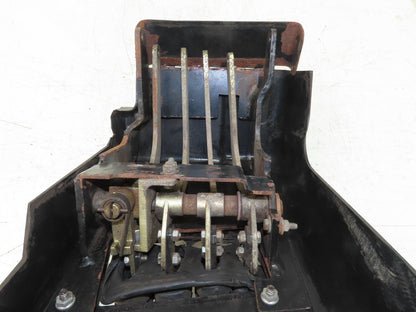 Hyster E60Z Forklift Sideshift 4 Lever Controls And Model Label