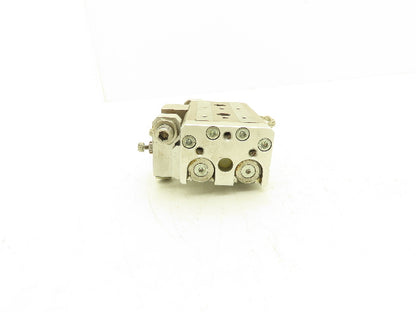 SMC MXQ20-20C-X11 Pneumatic Air Slide Table Cylinder w/Stops 20mm Stroke