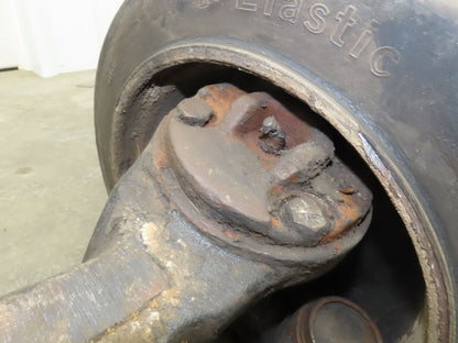 Hyster E60Z Forklift Dual-Wheel Steer Axle Assembly