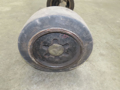 Hyster E60Z Forklift Dual-Wheel Steer Axle Assembly