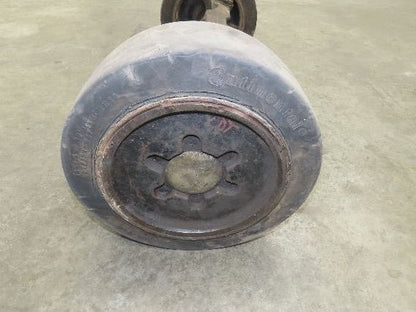 Hyster E60Z Forklift Dual-Wheel Steer Axle Assembly