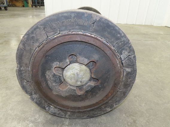 Hyster E60Z Forklift Dual-Wheel Steer Axle Assembly