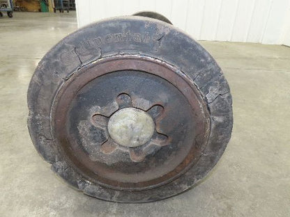 Hyster E60Z Forklift Dual-Wheel Steer Axle Assembly