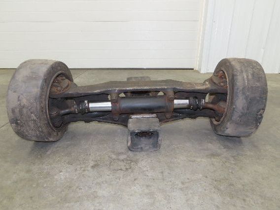 Hyster E60Z Forklift Dual-Wheel Steer Axle Assembly