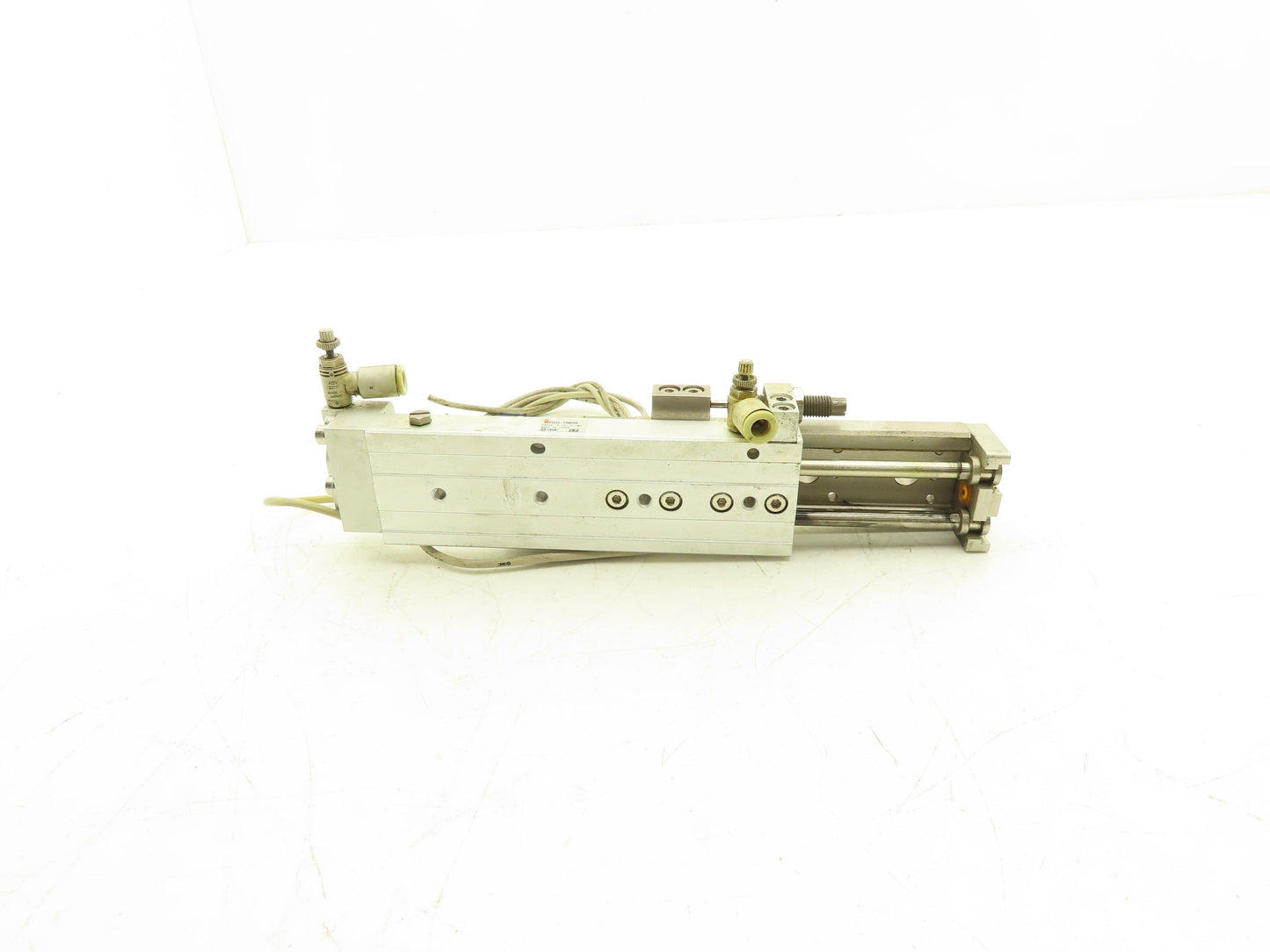 SMC MXQ12-75BSR Pneumatic Air Slide Table Cylinder End Lock 12mm x 75mm Stroke
