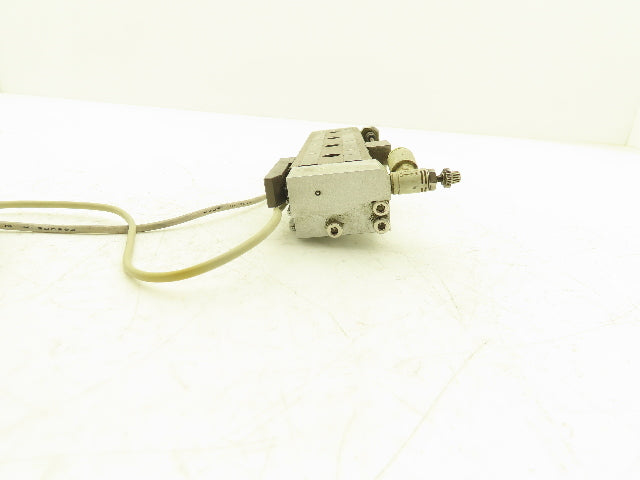 SMC MXQ12-75BSR Pneumatic Air Slide Table Cylinder End Lock 12mm x 75mm Stroke