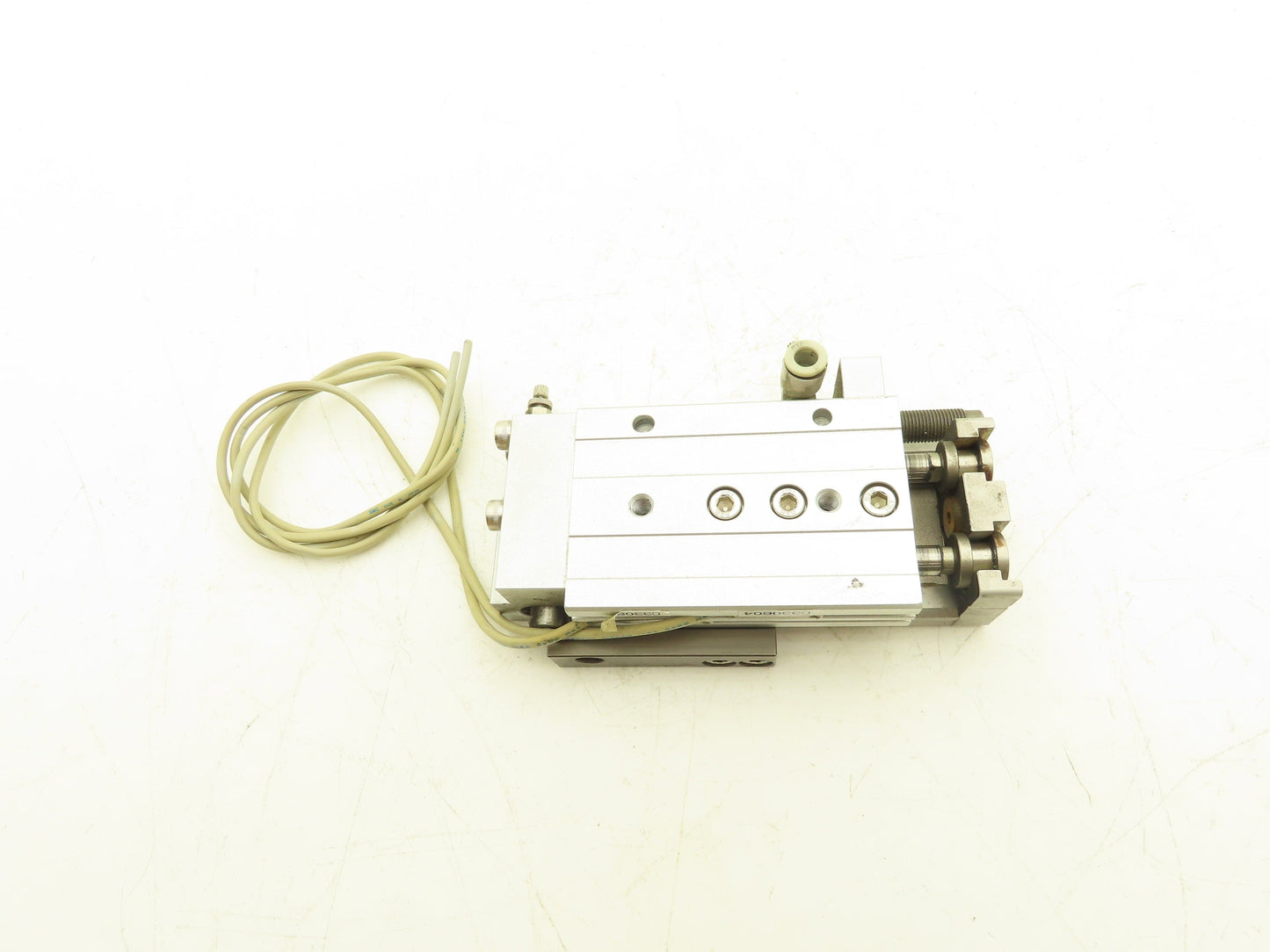 SMC MXQ16-30BSR Pneumatic Air Slide Table Cylinder End Lock 16mm x 30mm Stroke