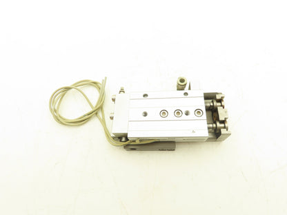 SMC MXQ16-30BSR Pneumatic Air Slide Table Cylinder End Lock 16mm x 30mm Stroke