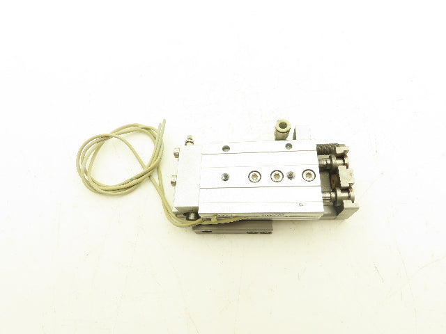 SMC MXQ16-30BSR Pneumatic Air Slide Table Cylinder End Lock 16mm x 30mm Stroke