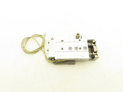 SMC MXQ16-30BSR Pneumatic Air Slide Table Cylinder End Lock 16mm x 30mm Stroke