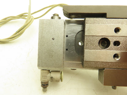 SMC MXQ16-30BSR Pneumatic Air Slide Table Cylinder End Lock 16mm x 30mm Stroke