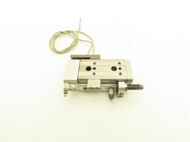 SMC MXQ16-30BSR Pneumatic Air Slide Table Cylinder End Lock 16mm x 30mm Stroke