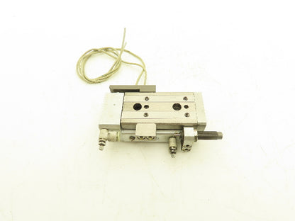 SMC MXQ16-30BSR Pneumatic Air Slide Table Cylinder End Lock 16mm x 30mm Stroke