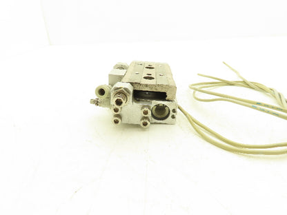 SMC MXQ16L-20A Pneumatic Air Slide Table Cylinder w/Stops 16mm Bore 20mm Stroke