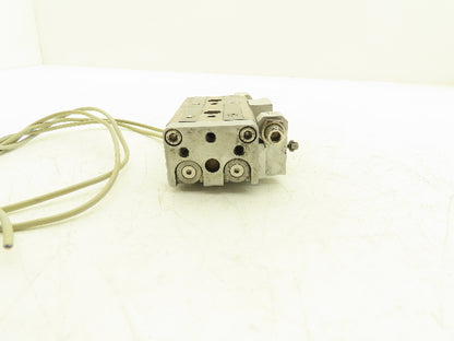 SMC MXQ16L-20A Pneumatic Air Slide Table Cylinder w/Stops 16mm Bore 20mm Stroke