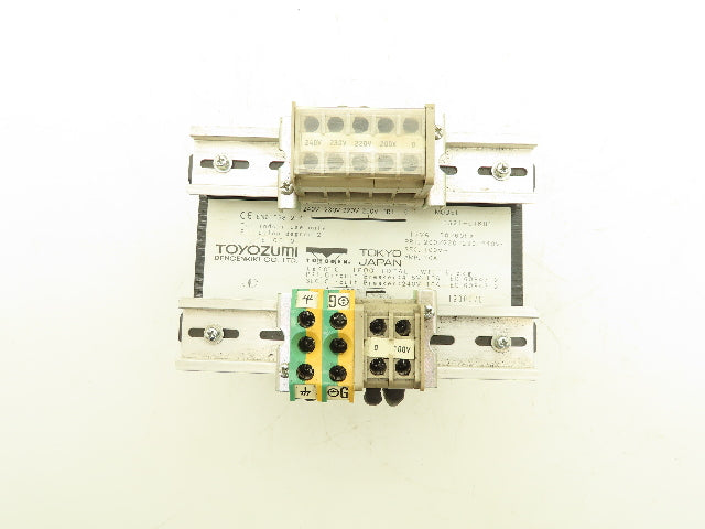 Toyozumi Dengenkiki ES21-01KB1 Transformer 1PH 240-200V Pri 100V Sec 1kVA