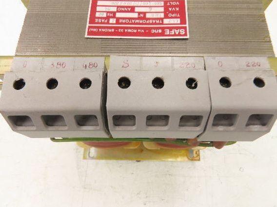 SAFE snc Line Reactor 1-Phase 480/380V Primary 220V Secondary 3kVA