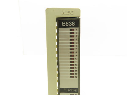 AEG Modicon AS-B838-032 I/O Module 24VDC TRU HI OUT PV:00 RL:75