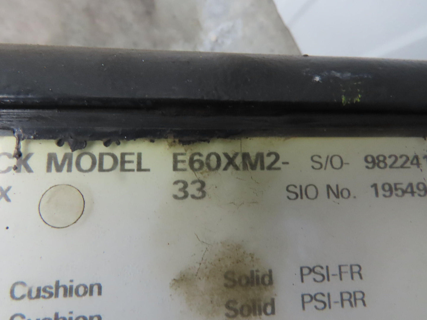 Hyster E60XM2-33 Forklift Steering Wheel Column With Sensor