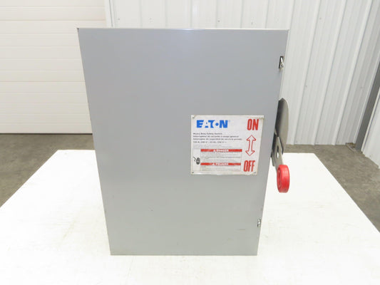 Eaton Cutler Hammer DH323FGKJSEL Fusible Disconnect Safety Switch 100A 240V 3Ph