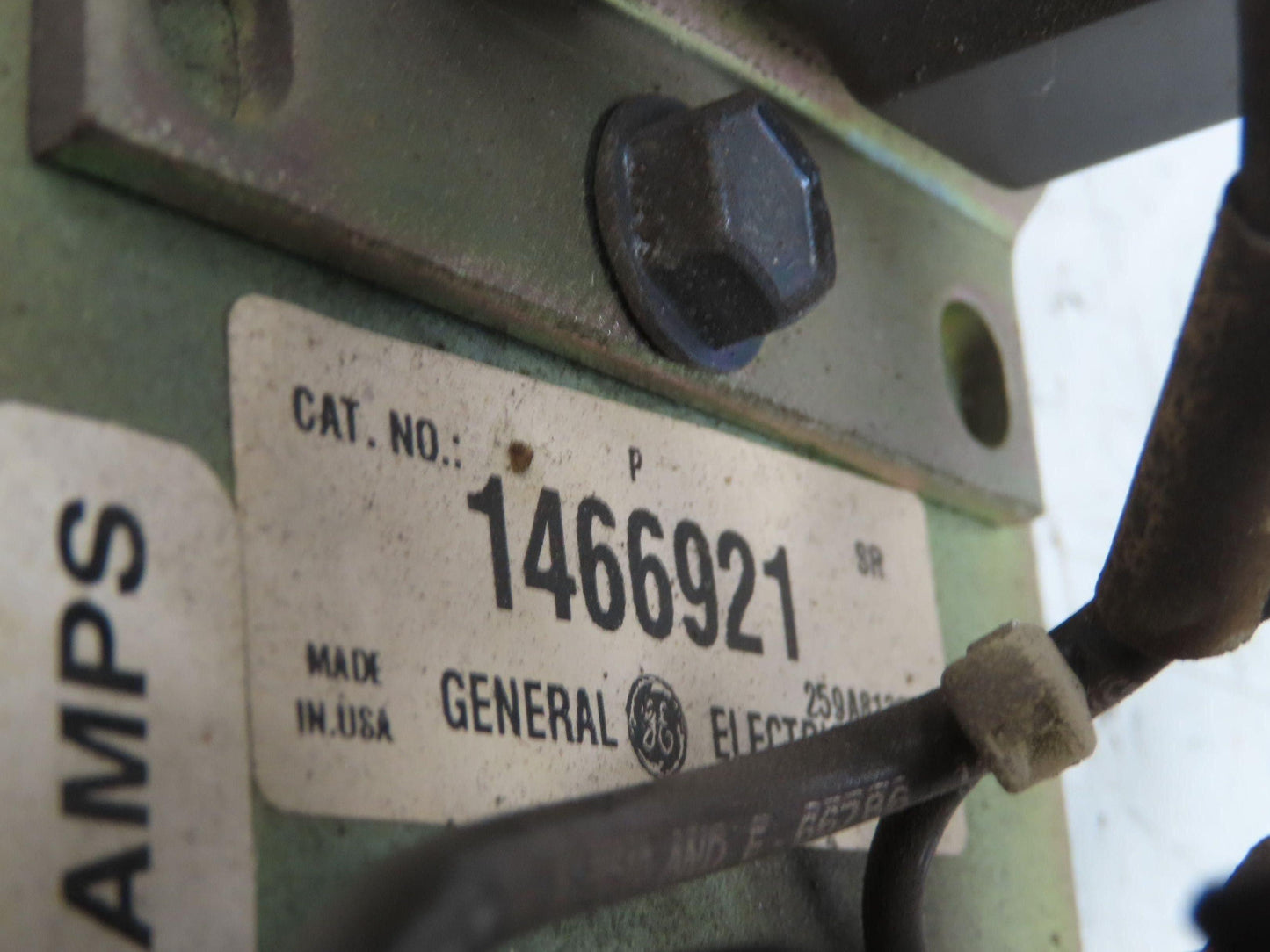 General Electric 1466921 Fuse Contactor Set From Hyster E60XM2-33 Forklift